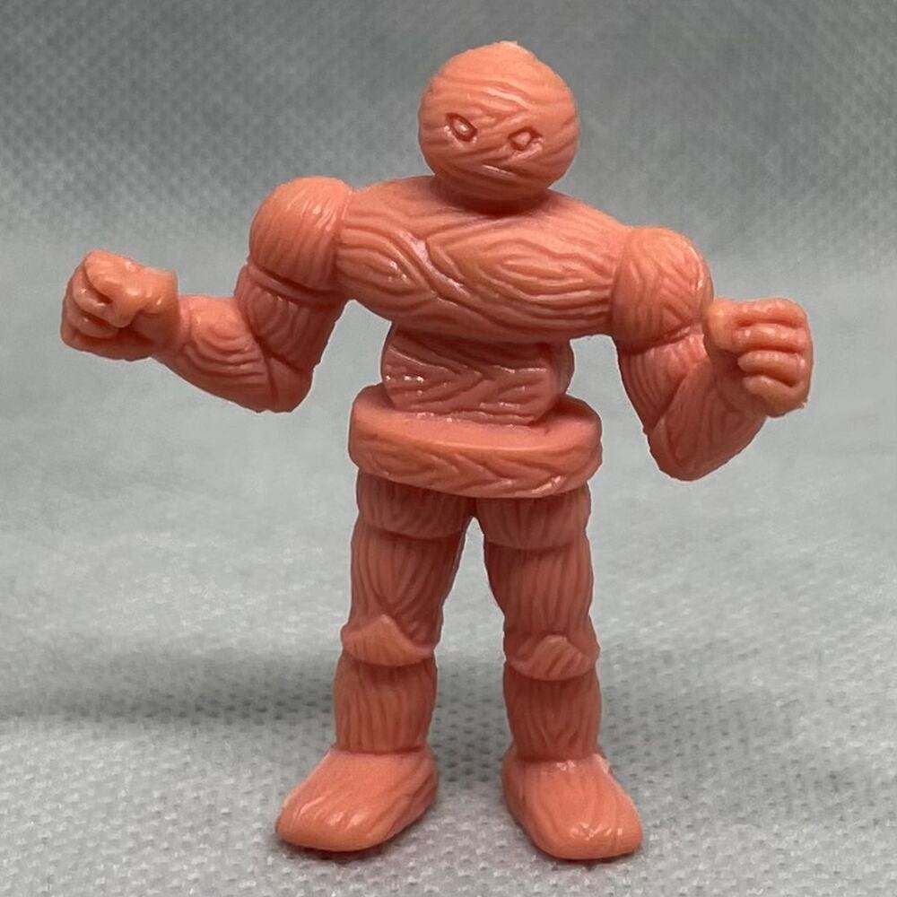 #115 Kiki Jin (Woodgrain-man) 1980s Vintage M.U.S.C.L.E. Men Action Figure